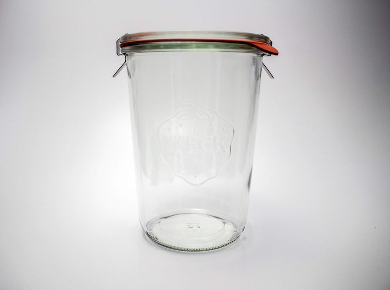 Weck Canning Jar 743-3/4 L Weck Mold Jars made of Transparent Glass - Eco-Friendly Canning Jar - Food Storage Containers with Lids Airtight â€“ 1 Jar with Keep Fresh Cover - Image 5